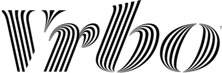 VRBO logo in black and white