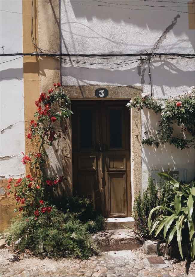 a door with a number on it