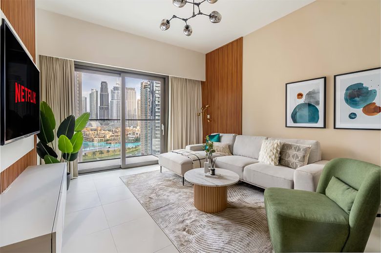 Classy stay with Burj Khalifa views