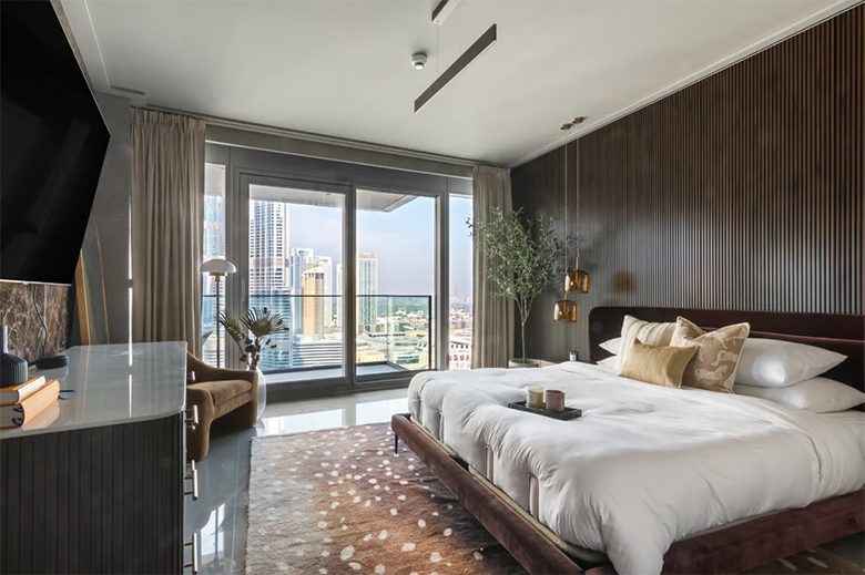 Heights haven with Burj Khalifa views