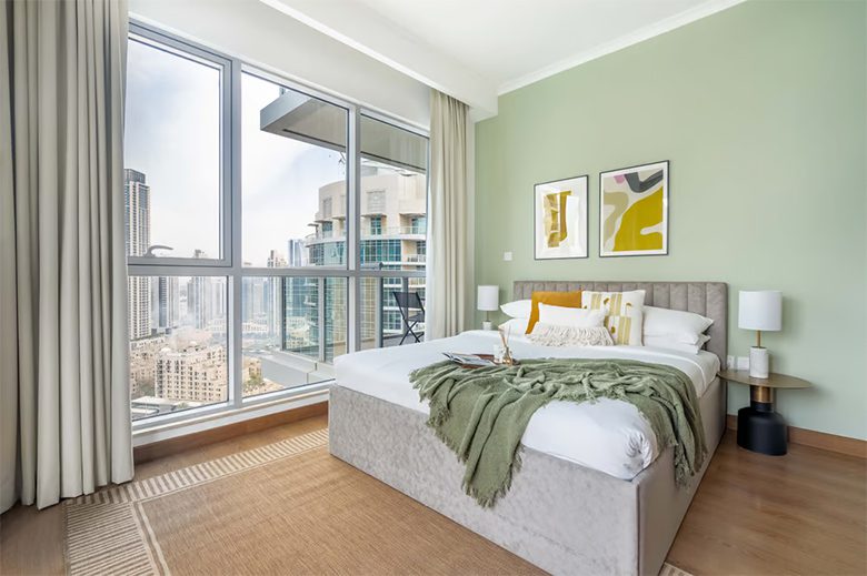 Upscale home with Burj Khalifa views