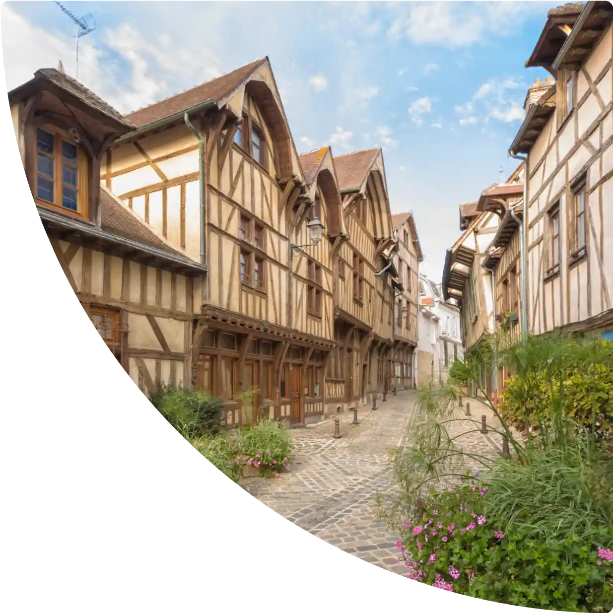 A charming medieval city in the Grand Est region, Troyes, France, is known for its half-timbered houses, historic cathedrals, and rich cultural heritage. Explore picturesque streets, museums, and vibrant markets in the heart of Champagne.