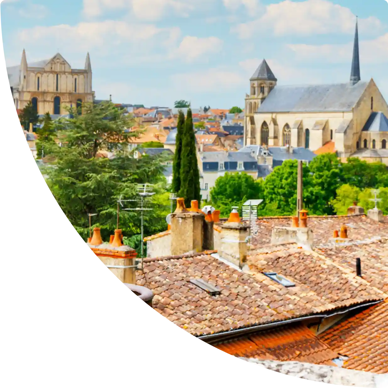 Nestled in the heart of western France, Poitiers is a treasure trove of history and heritage. Wander through its picturesque squares, admire its centuries-old churches, and experience the lively energy of this historic university city.