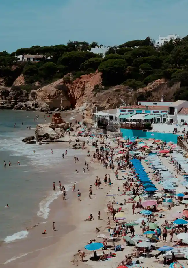Nestled along Portugal’s southern coast, Albufeira offers a perfect mix of history, natural beauty, and vibrant seaside culture. Discover its whitewashed houses, breathtaking ocean views, and the bustling marina in the heart of the Algarve.