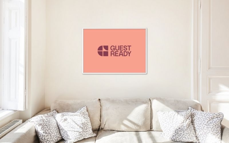 white sofa, GuestReady apartment. Serviced accommodation