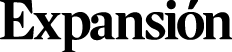 Expansión logo in black and white