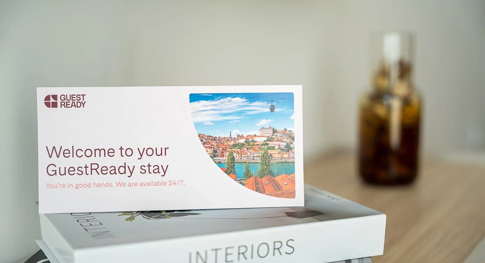 GuestReady welcome card - Property management companies UK 