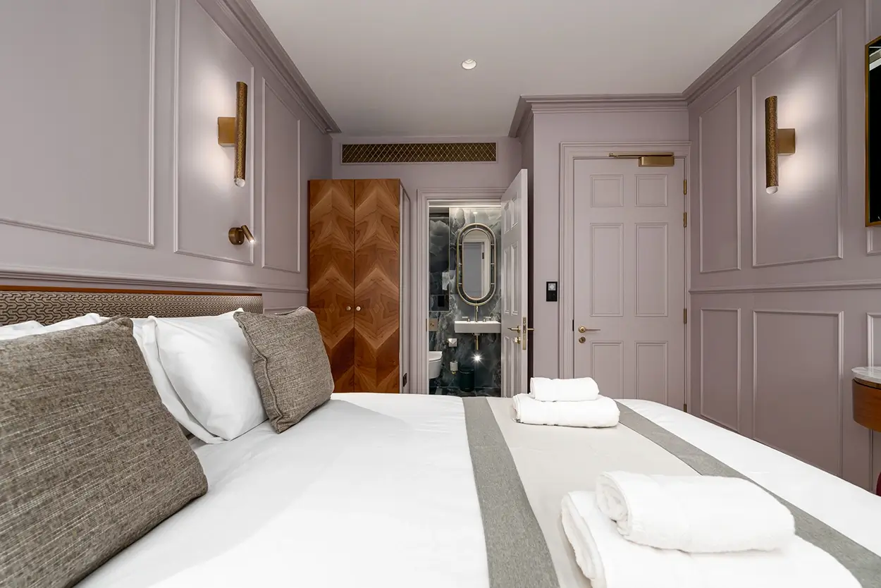 Double room at The Fitzroy in Fitzrovia, London